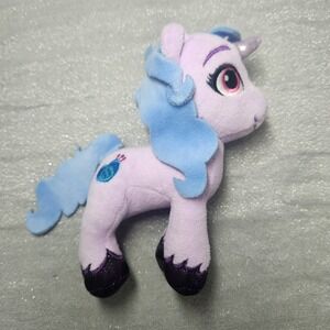 My Little Pony Izzy Moonbow Plush G5 Unicorn Purple Blue Stuffed Animal Toy